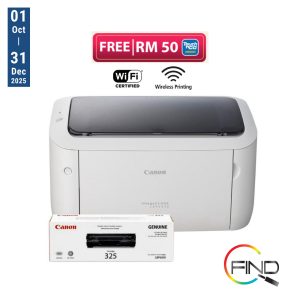 CANON LBP-6030W MONOCHROME SINGLE FUNCTION WIFI LASER PRINTER (FINDC)