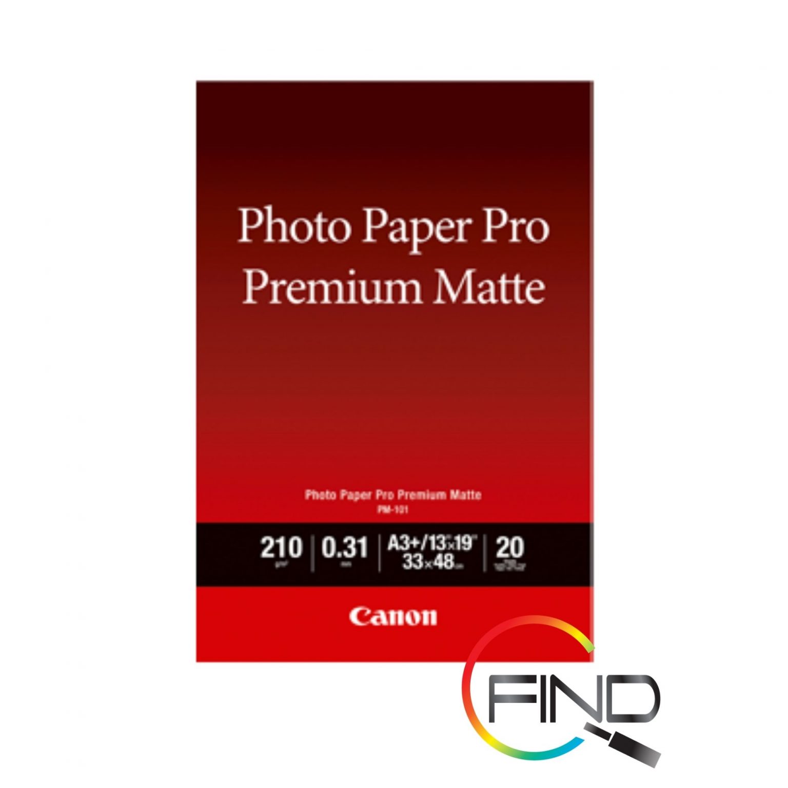 Canon PM101 A3+ (20PCS) Photo Paper Pro Premium Matte Paper (210g/m2