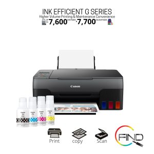 Canon PIXMA G2020 AIO All-In-One (Print/Scan/Copy) Refillable Ink Tank System Printer for High Volume Printing