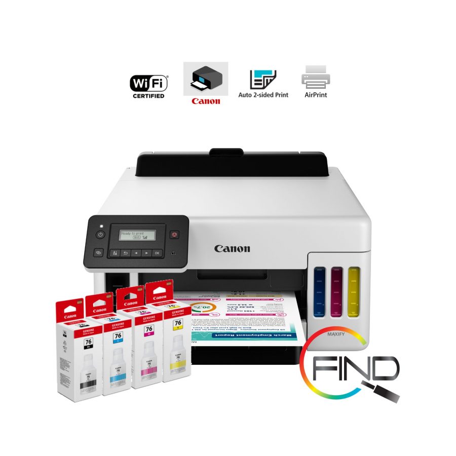 Canon MAXIFY GX5070 Wireless Ink Tank Business Printer for High Volume ...