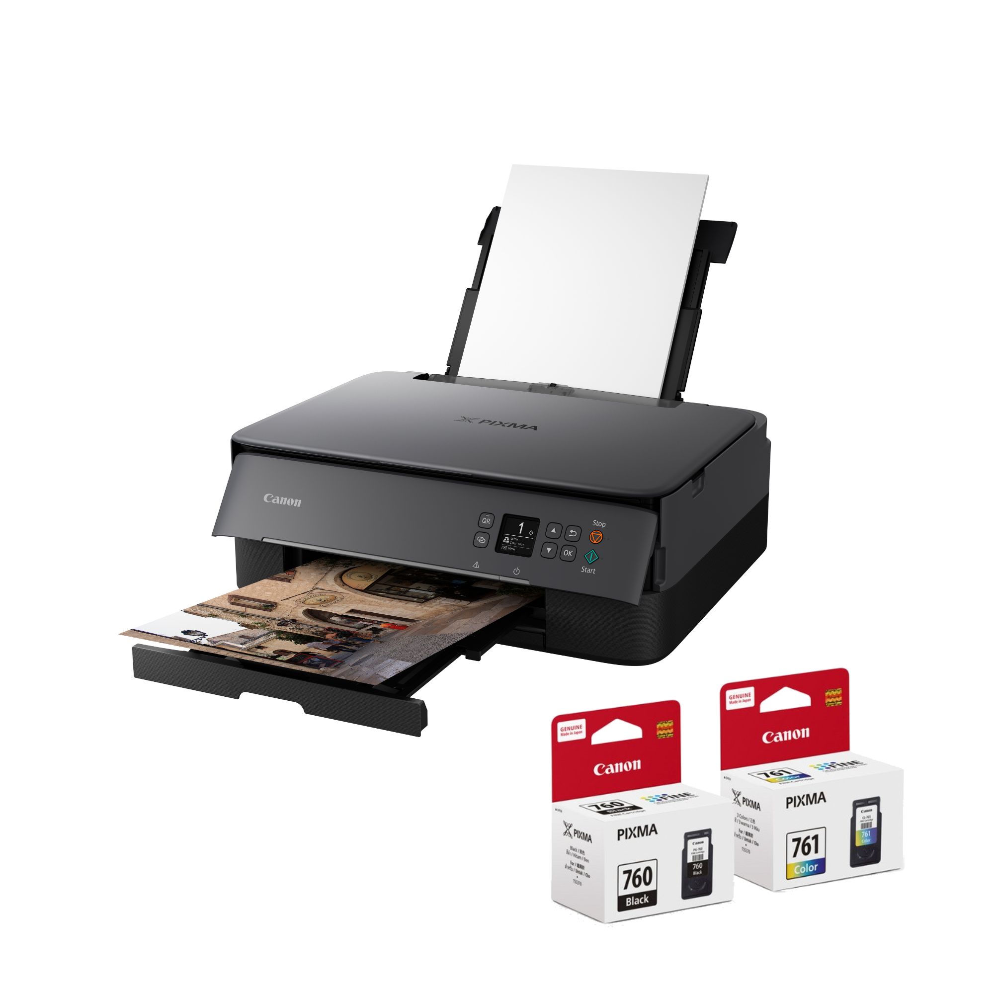 CANON PIXMA TS5350 COPYING BLACK , COLOUR & HOW TO COPY SINGLE OR