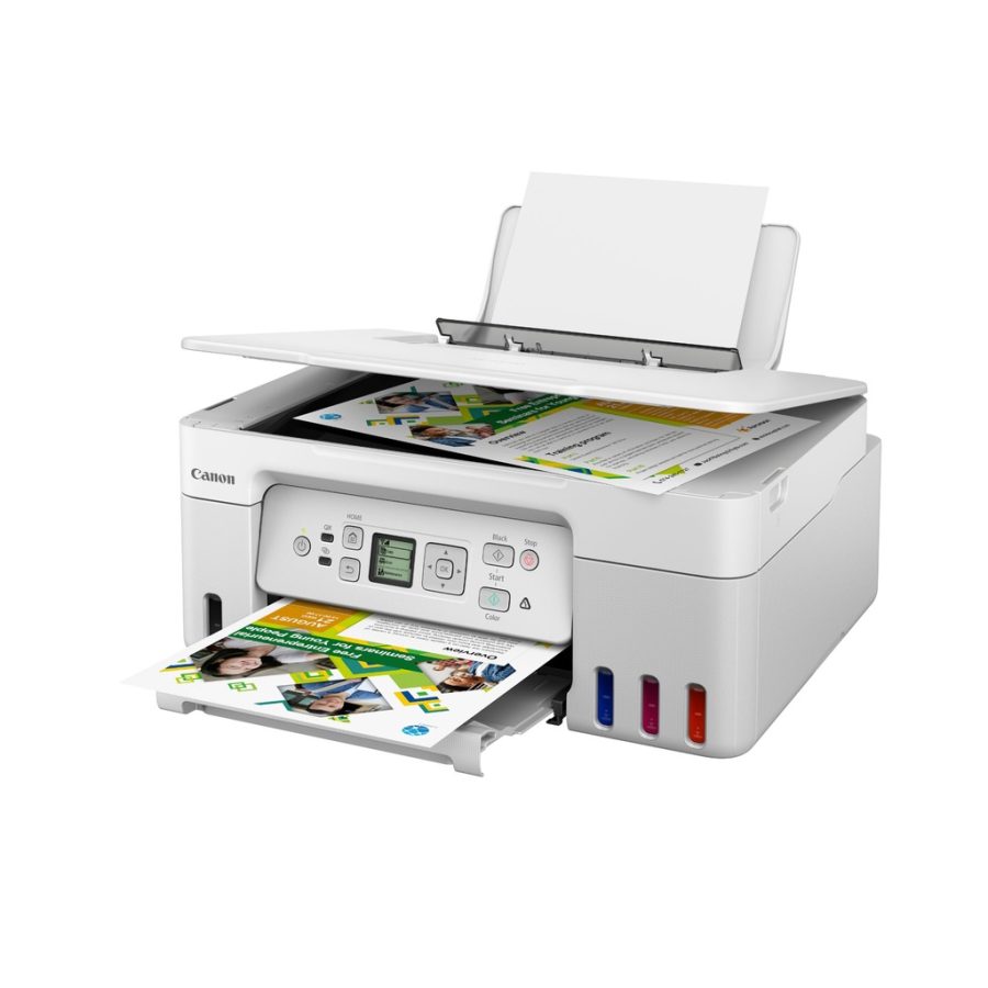 Canon PIXMA G3770 AIO A4 Printer (White) Print/Scan/Copy Wireless ...