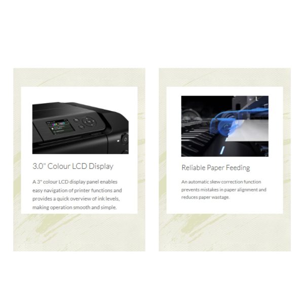 Canon Pixma Pro-200/PRO-200S A3+ Size Professional Single-Function Photo Printer ( With Wifi / Ethernet / Airprint ) - Image 4
