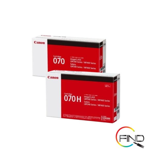 Canon 070/070H Black Toner for LBP240 / MF460 series (3,000pgs/10,200pgs)