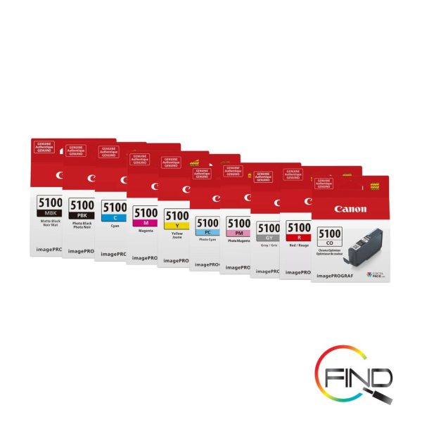 Canon PFI-5100 ink tank  (14.4 ml) for PRO-310