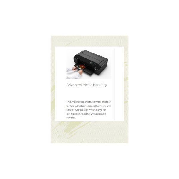 Canon Pixma Pro-200/PRO-200S A3+ Size Professional Single-Function Photo Printer ( With Wifi / Ethernet / Airprint ) - Image 3