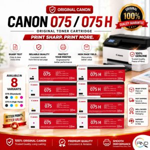 Canon Cartridge 075/075H Toner for LBP646Cdw/LBP647Cdw/MF662Cdw/ MF664Cdw/ MF667Cx